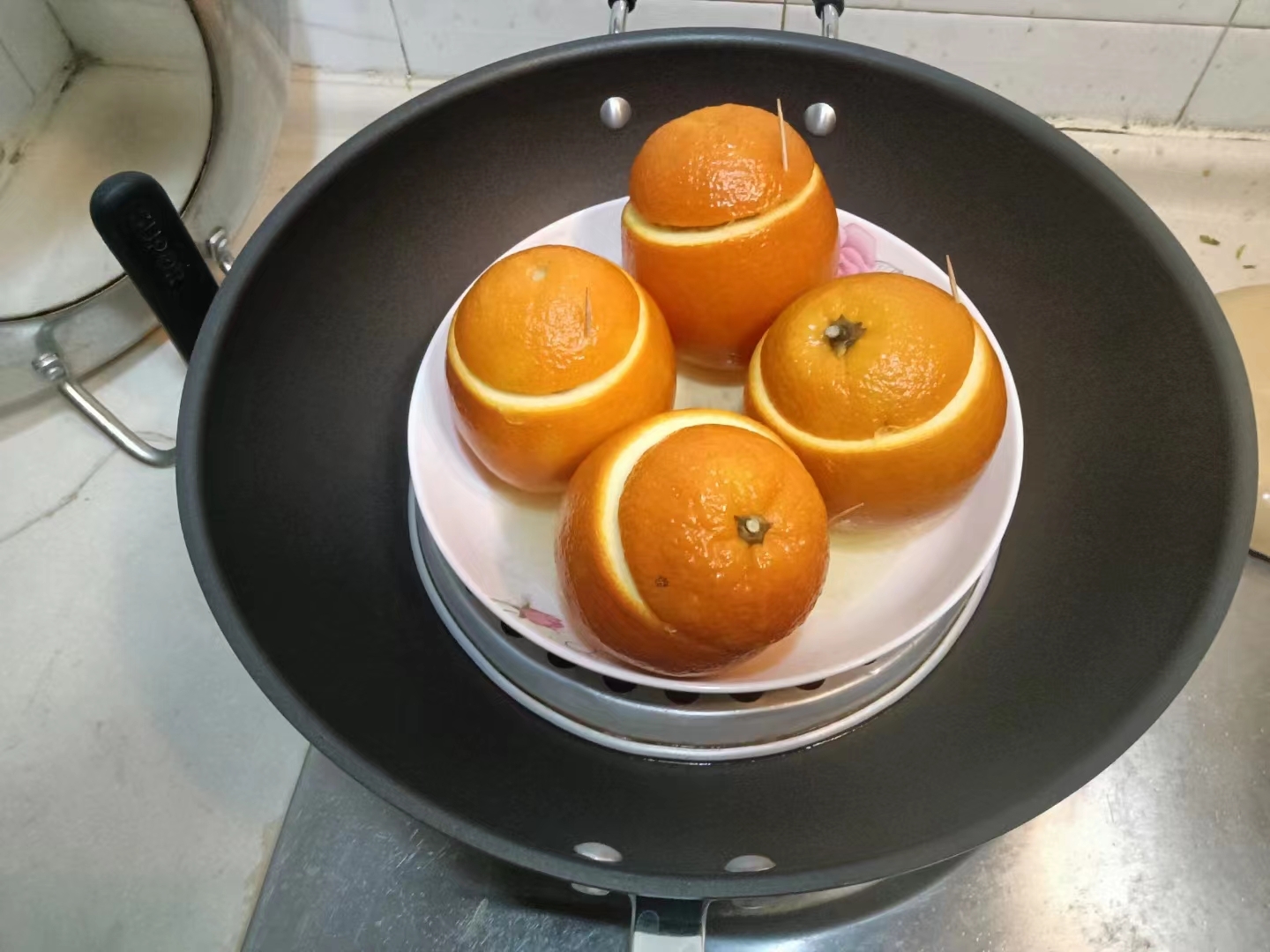 蒸橙子