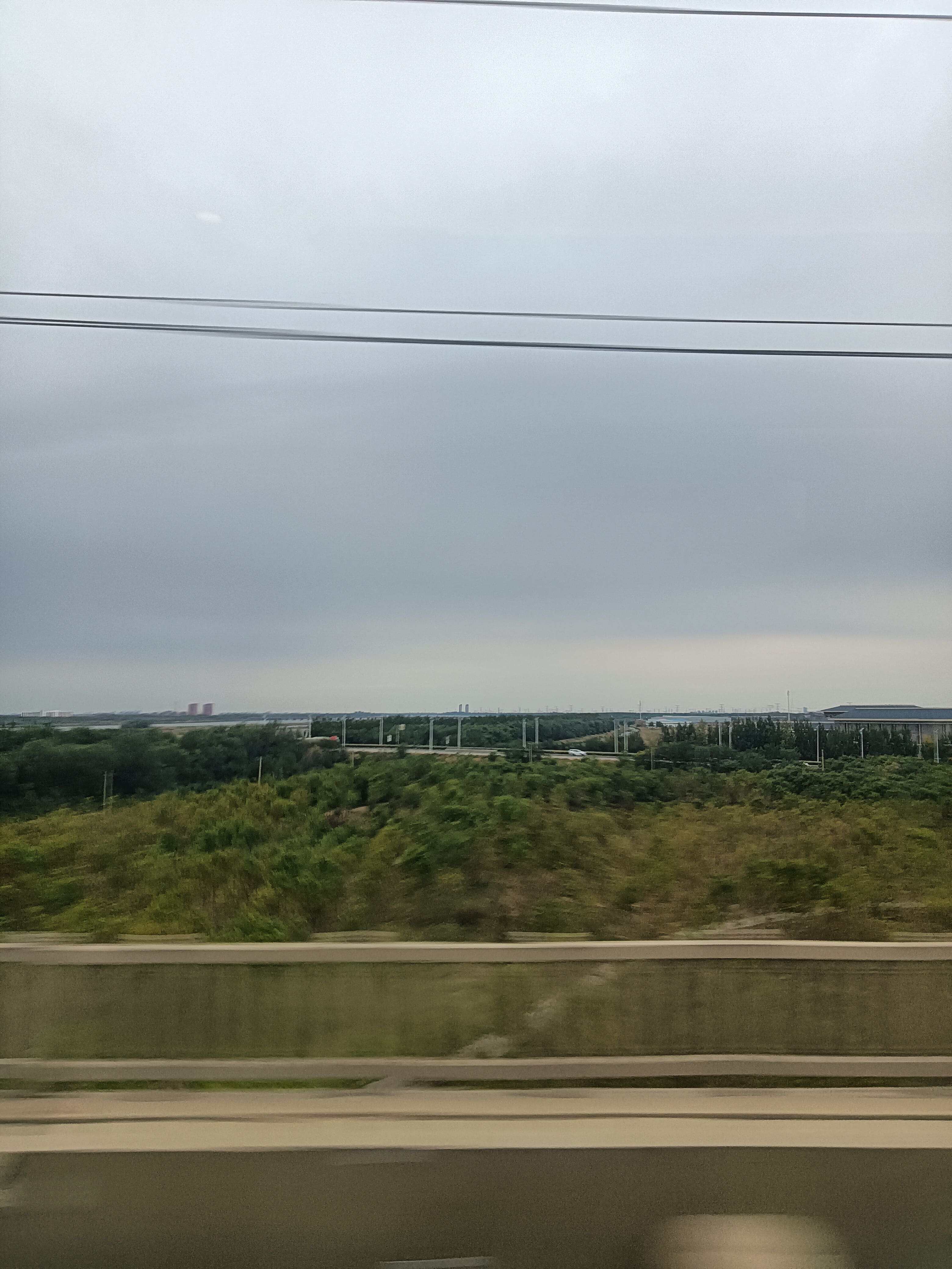 车上的风景